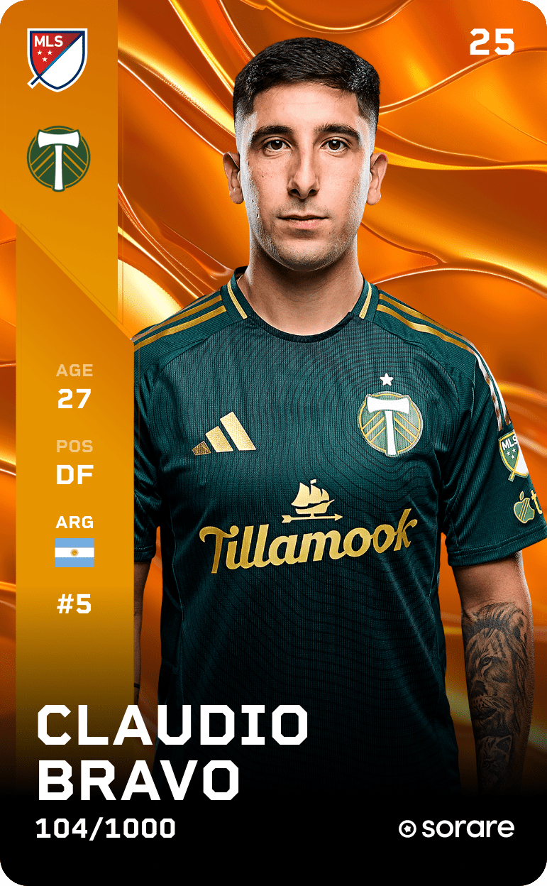Claudio Bravo 2025-26 • Limited 104/1000