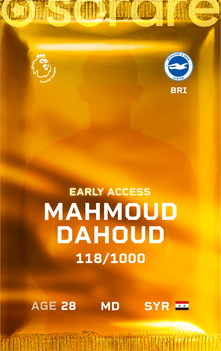 Mahmoud Dahoud 2024-25 • Limited 118/1000