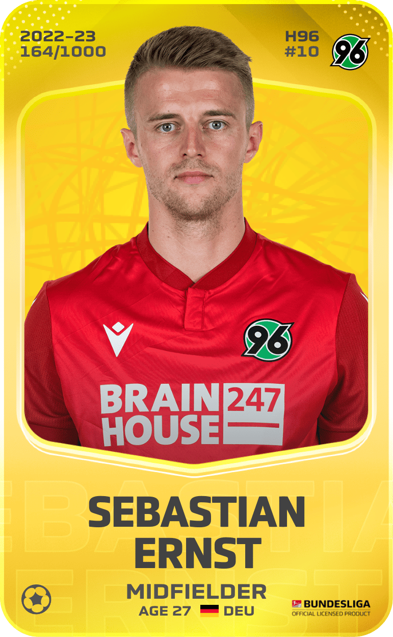 Sebastian Ernst 2022-23 • Limited 164/1000