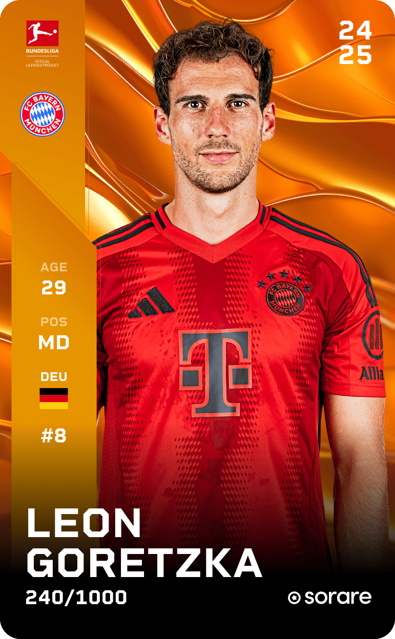 Leon Goretzka 2024-25 • Limited 240/1000