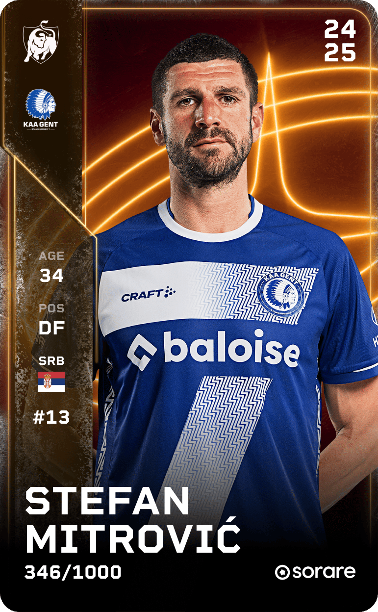 Stefan Mitrović 2024-25 • Limited 346/1000