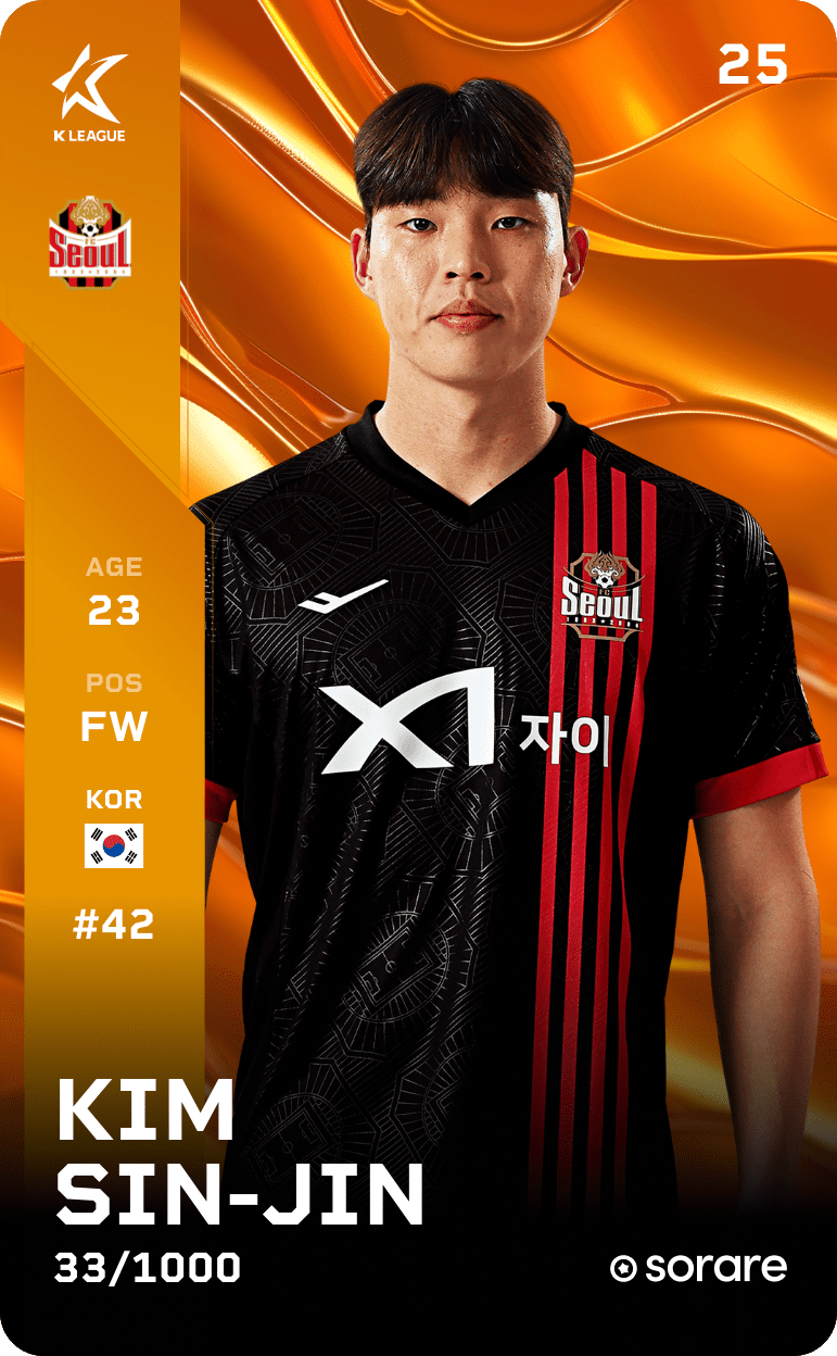 Kim Sin-Jin 2025-26 • Limited 33/1000