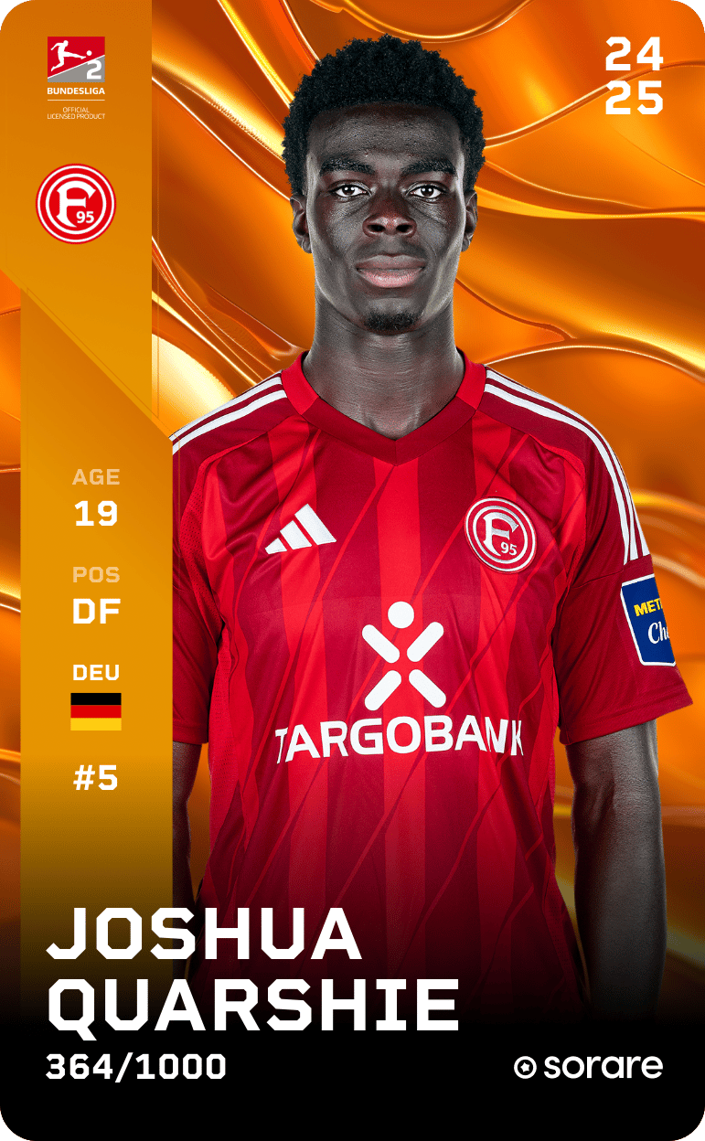 Joshua Quarshie 2024-25 • Limited 364/1000