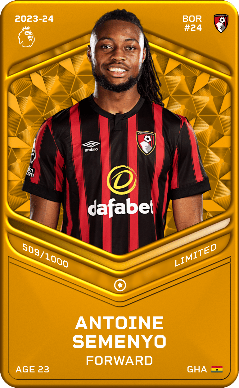 Antoine Semenyo 2023-24 • Limited 509/1000