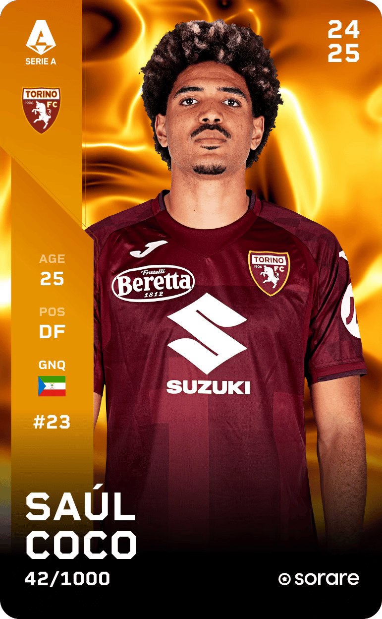 Saúl Coco 2024-25 • Limited 42/1000