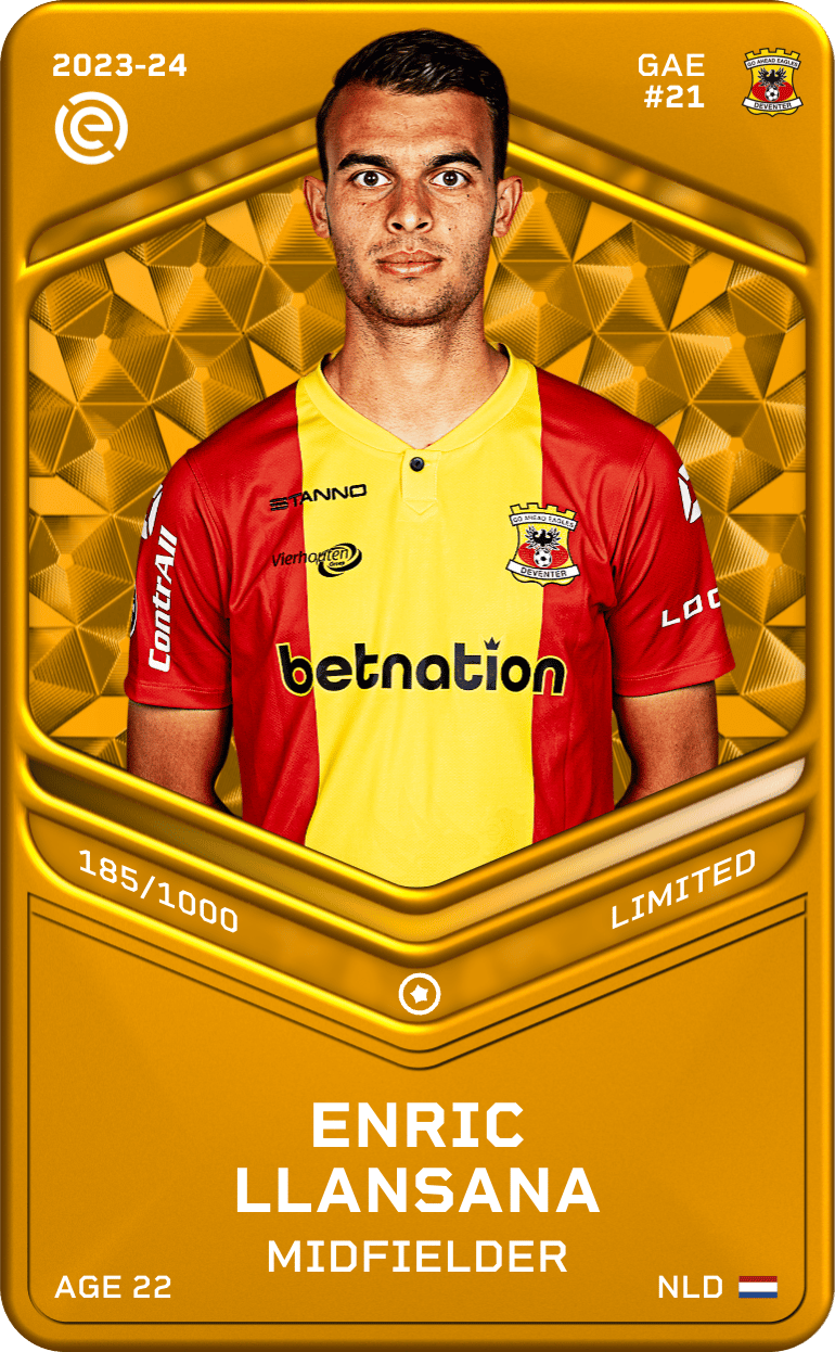 Enric Llansana 2023-24 • Limited 185/1000