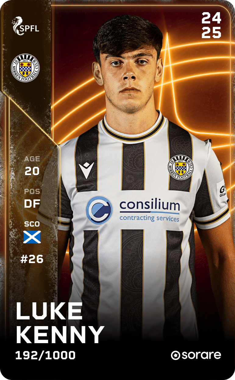 Luke Kenny 2024-25 • Limited 192/1000