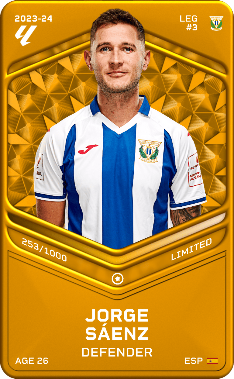 Jorge Sáenz 2023-24 • Limited 253/1000
