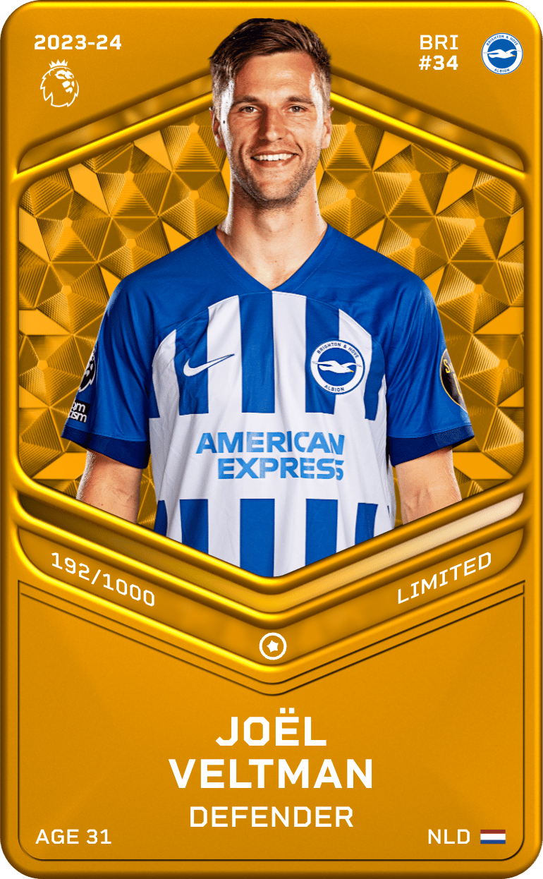 Joël Veltman 2023-24 • Limited 192/1000