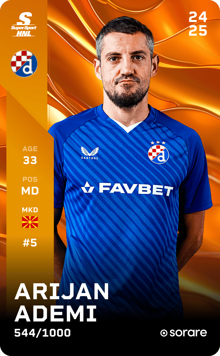 Arijan Ademi 2024-25 • Limited 544/1000