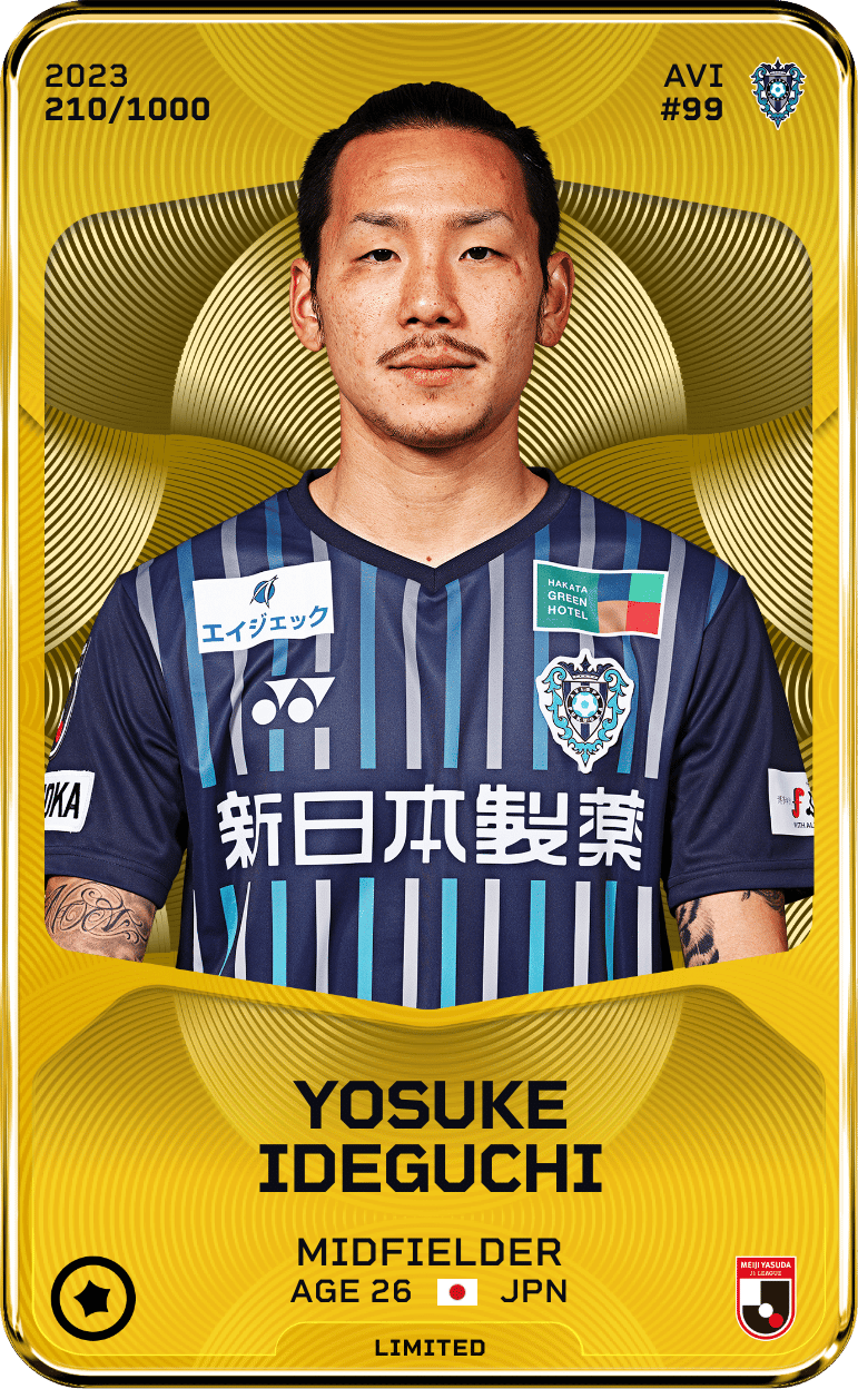 Yosuke Ideguchi 2023-24 • Limited 210/1000