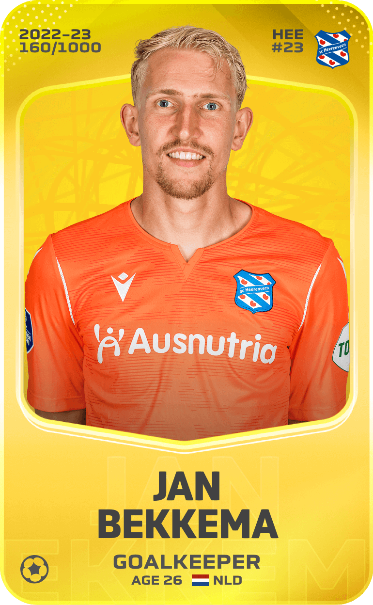 Jan Bekkema 2022-23 • Limited 160/1000
