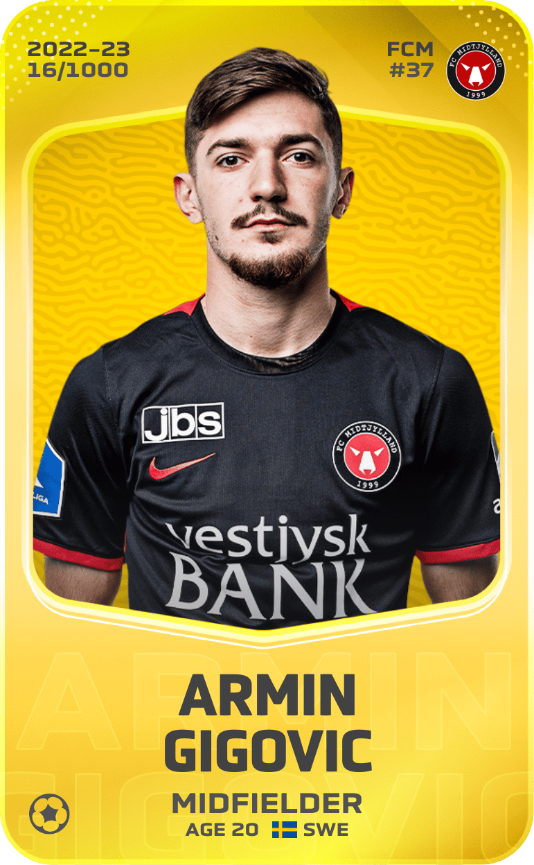 Armin Gigovic 2022-23 • Limited 16/1000