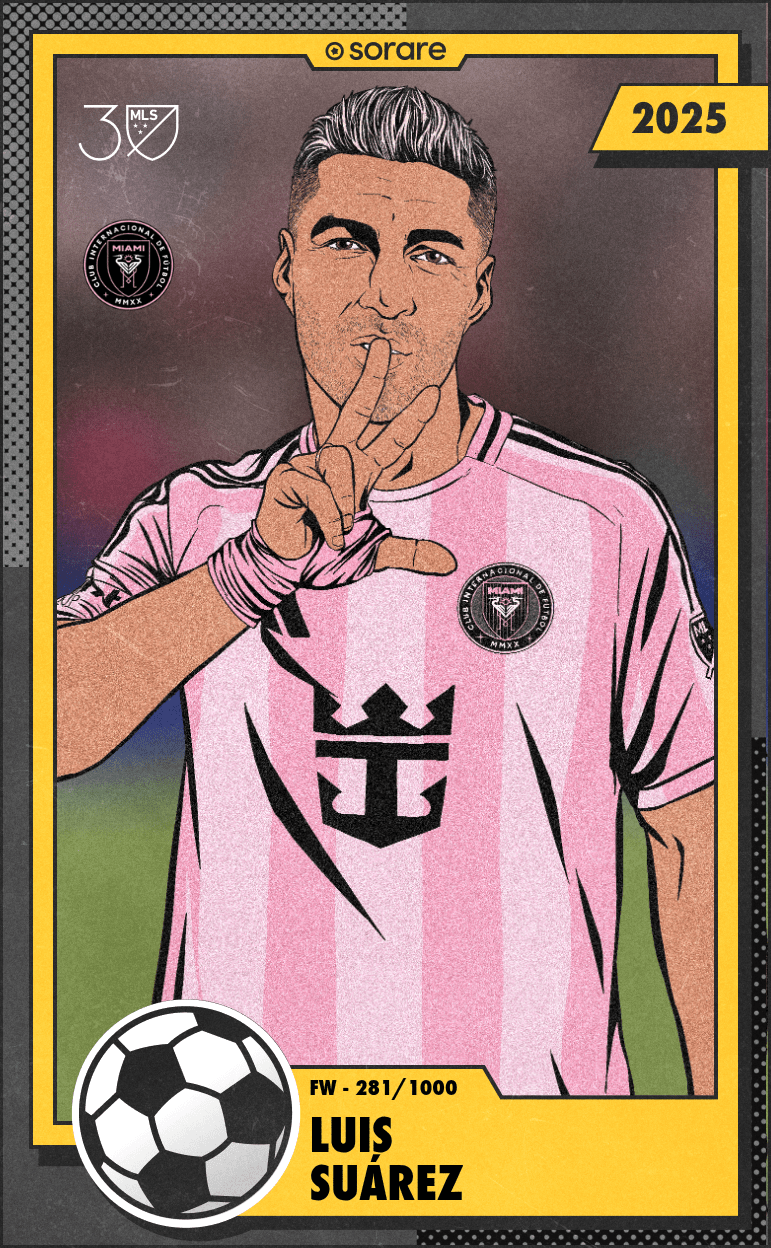Luis Suárez 2025-26 • Limited 281/1000