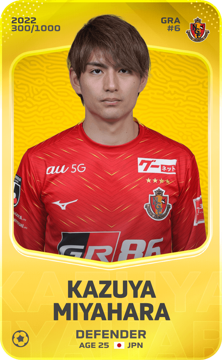 Kazuya Miyahara 2022-23 • Limited 300/1000