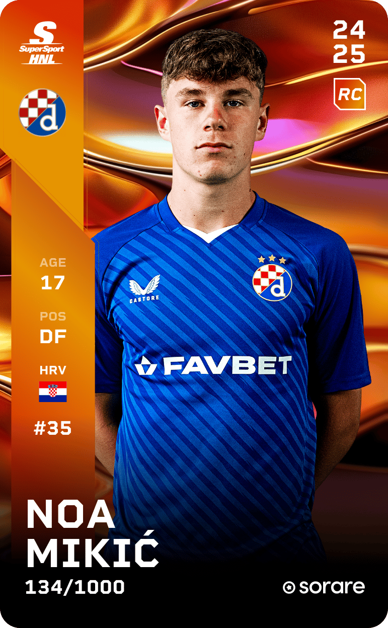 Noa Mikić 2024-25 • Limited 134/1000