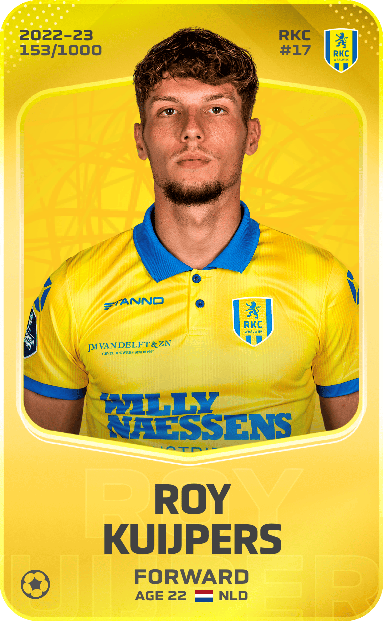 Roy Kuijpers 2022-23 • Limited 153/1000