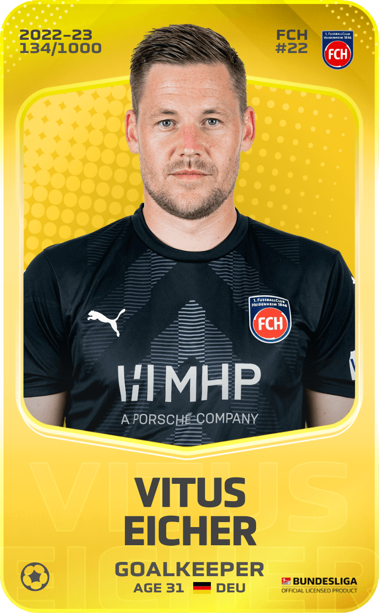 Vitus Eicher 2022-23 • Limited 134/1000