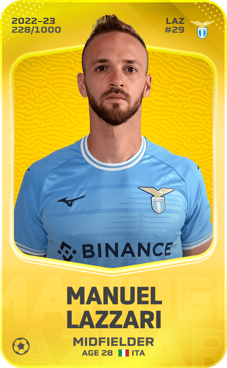 Manuel Lazzari 2022-23 • Limited 228/1000