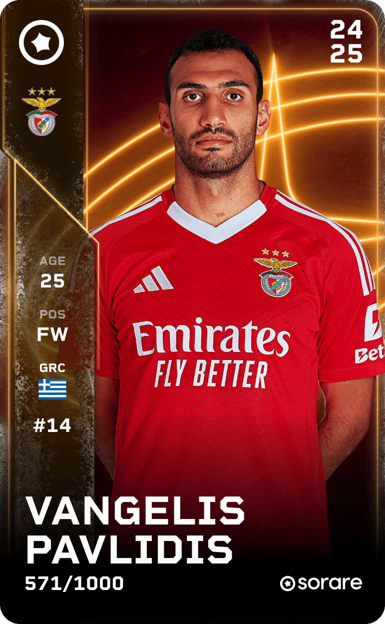 Vangelis Pavlidis 2024-25 • Limited 571/1000