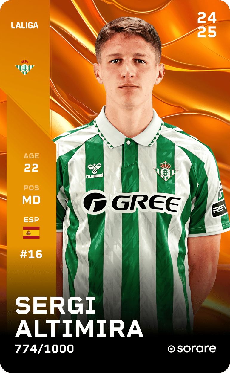 Sergi Altimira 2024-25 • Limited 774/1000