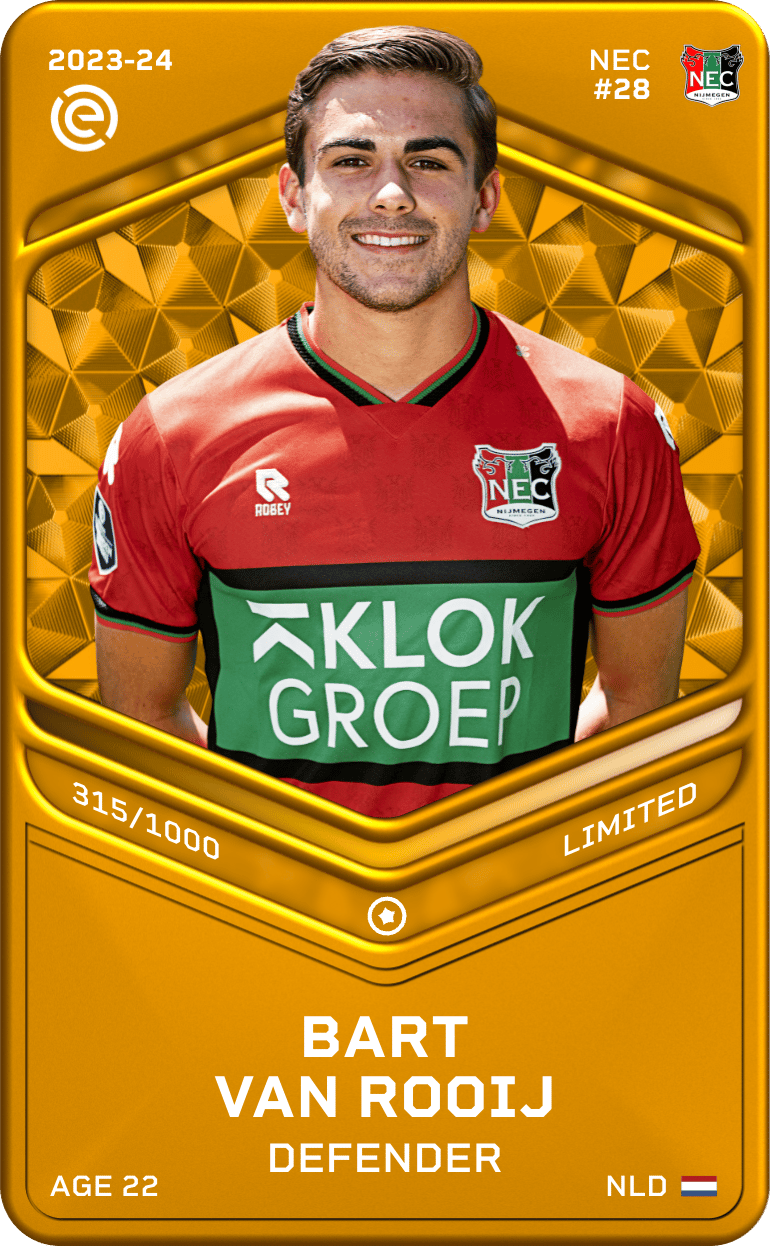 Bart van Rooij 2023-24 • Limited 315/1000