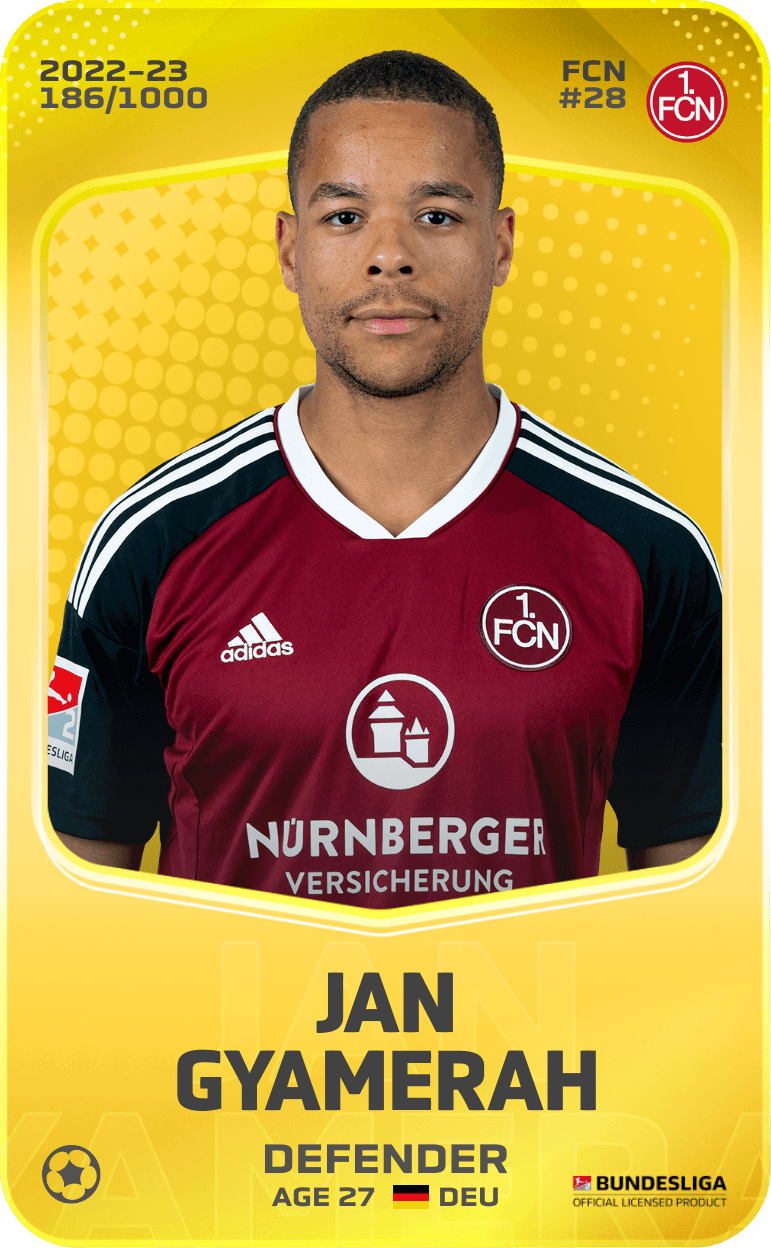Jan Gyamerah 2022-23 • Limited 186/1000