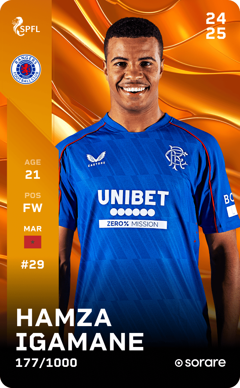 Hamza Igamane 2024-25 • Limited 177/1000