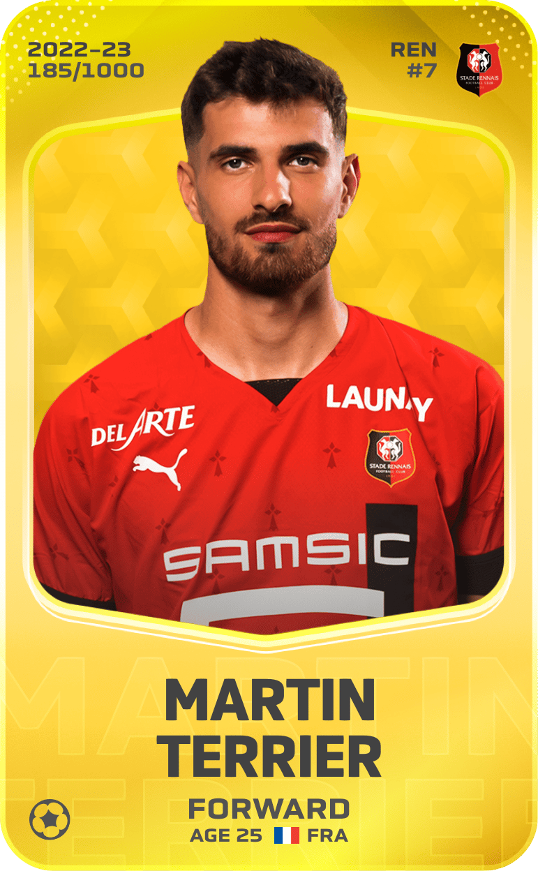Martin Terrier 2022-23 • Limited 185/1000