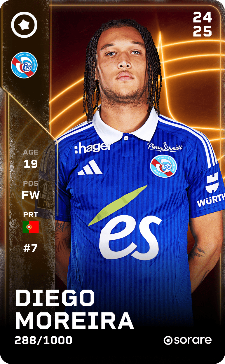 Diego Moreira 2024-25 • Limited 288/1000