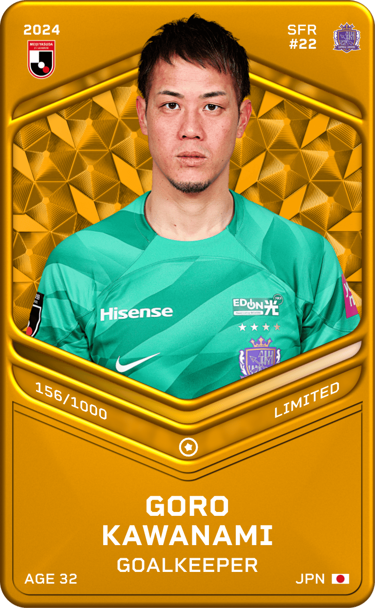 Goro Kawanami 2024-25 • Limited 156/1000
