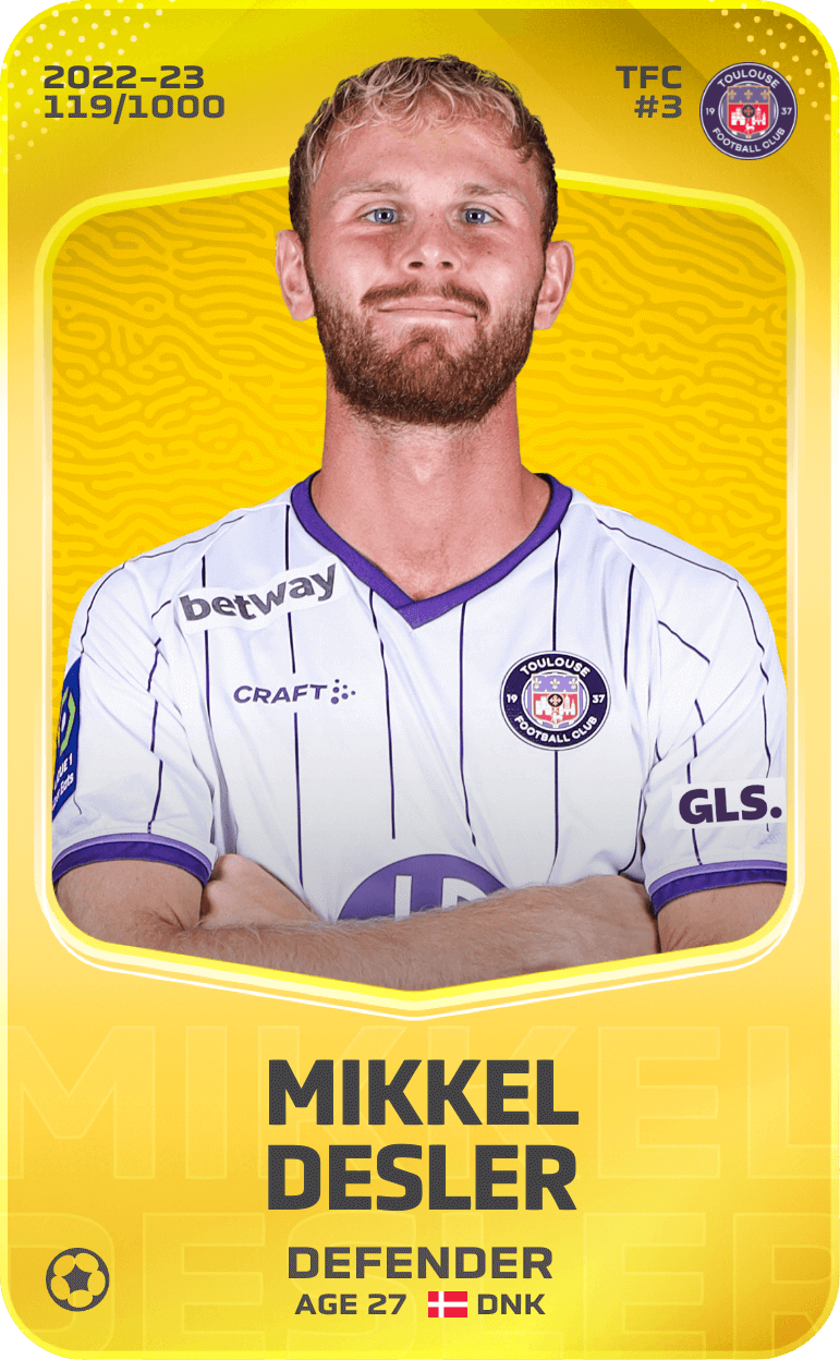 Mikkel Desler 2022-23 • Limited 119/1000