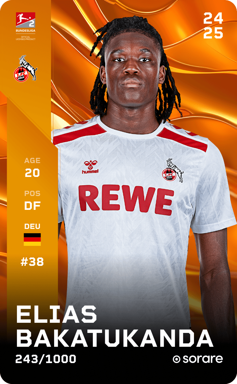 Elias Bakatukanda 2024-25 • Limited 243/1000