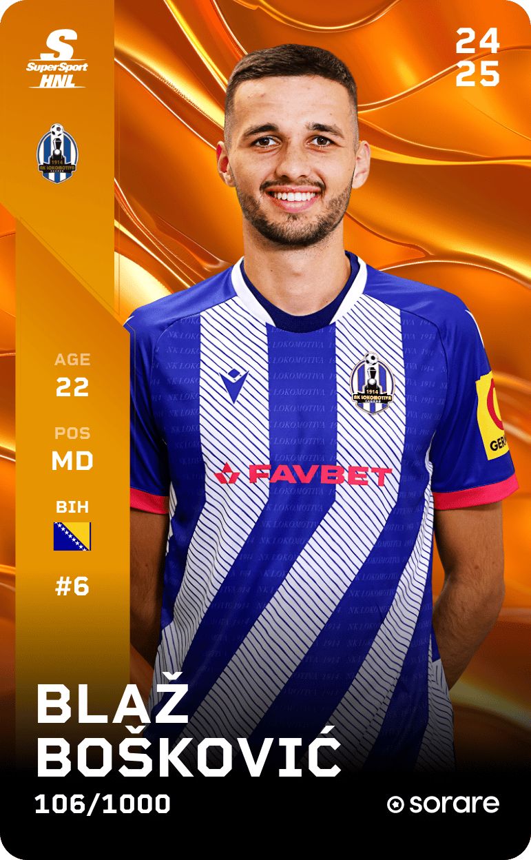 Blaž Bošković 2024-25 • Limited 106/1000