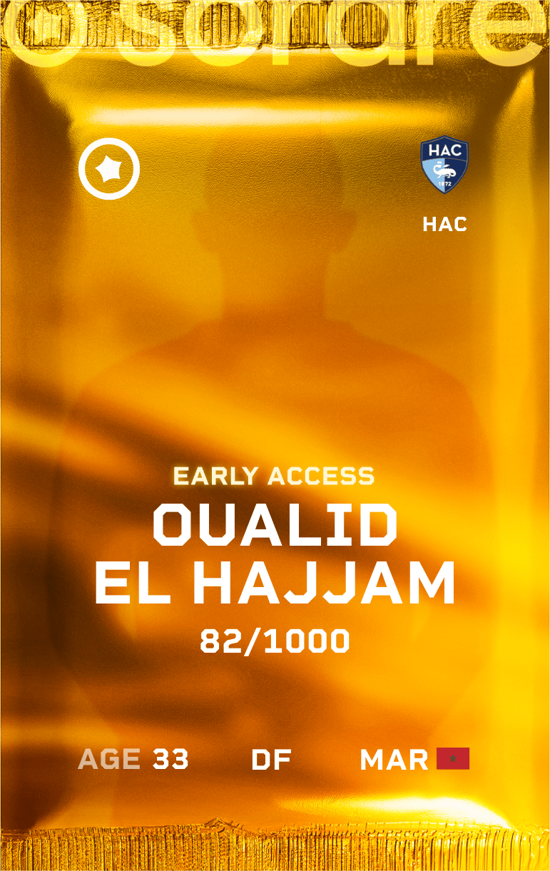 Oualid El Hajjam 2024-25 • Limited 82/1000