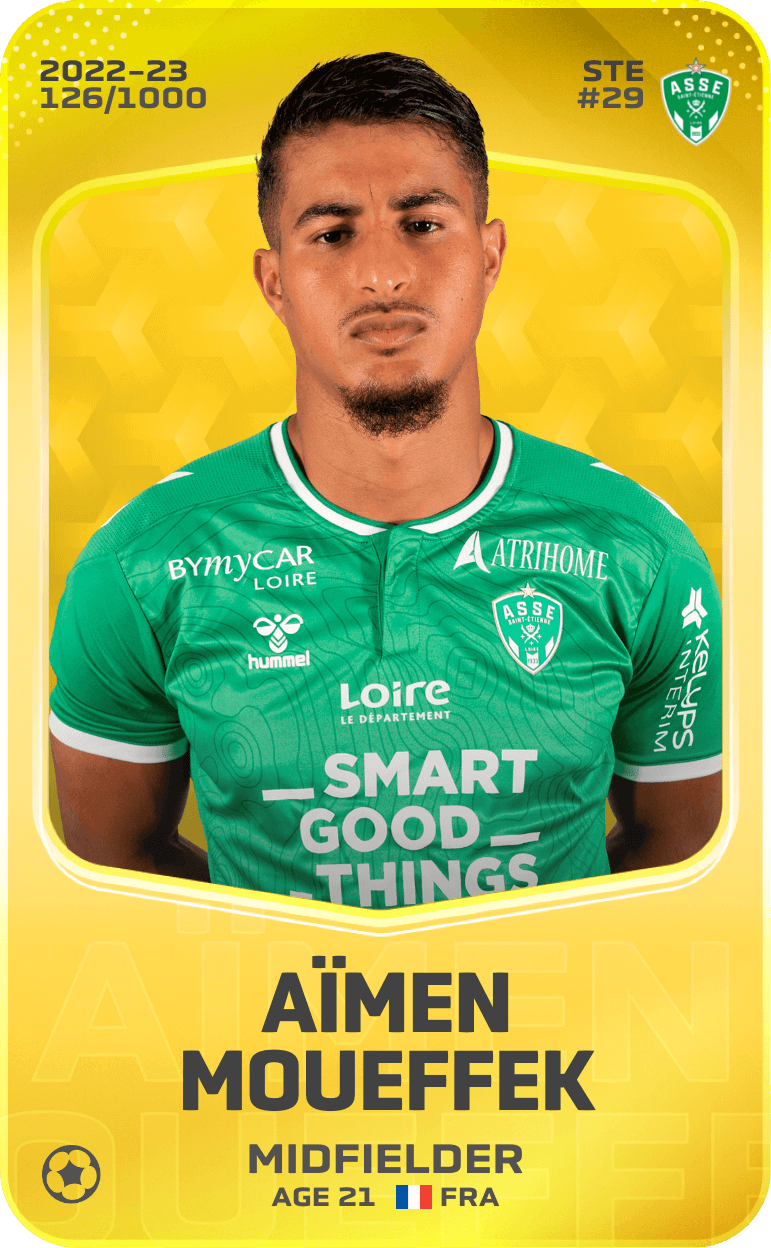 Aïmen Moueffek 2022-23 • Limited 126/1000