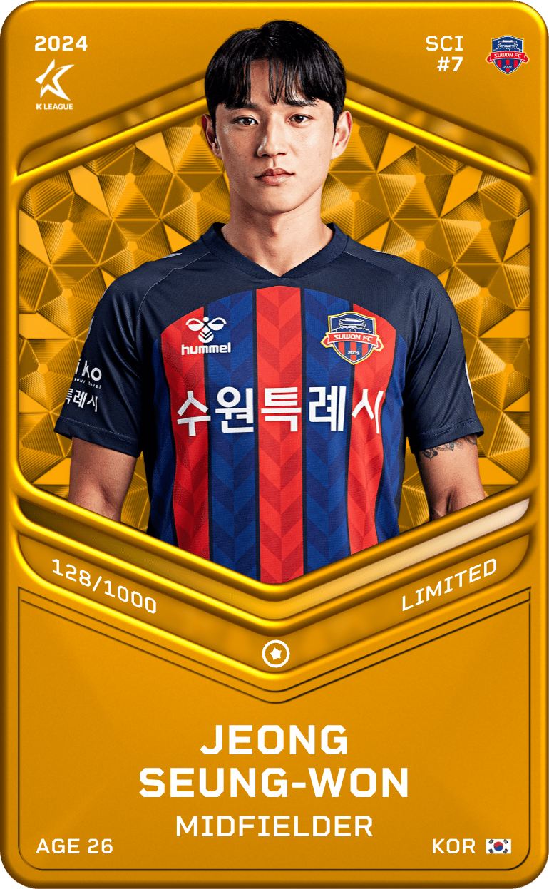 Jeong Seung-Won 2024-25 • Limited 128/1000