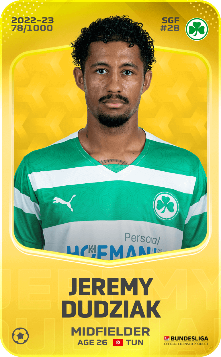 Jeremy Dudziak 2022-23 • Limited 78/1000