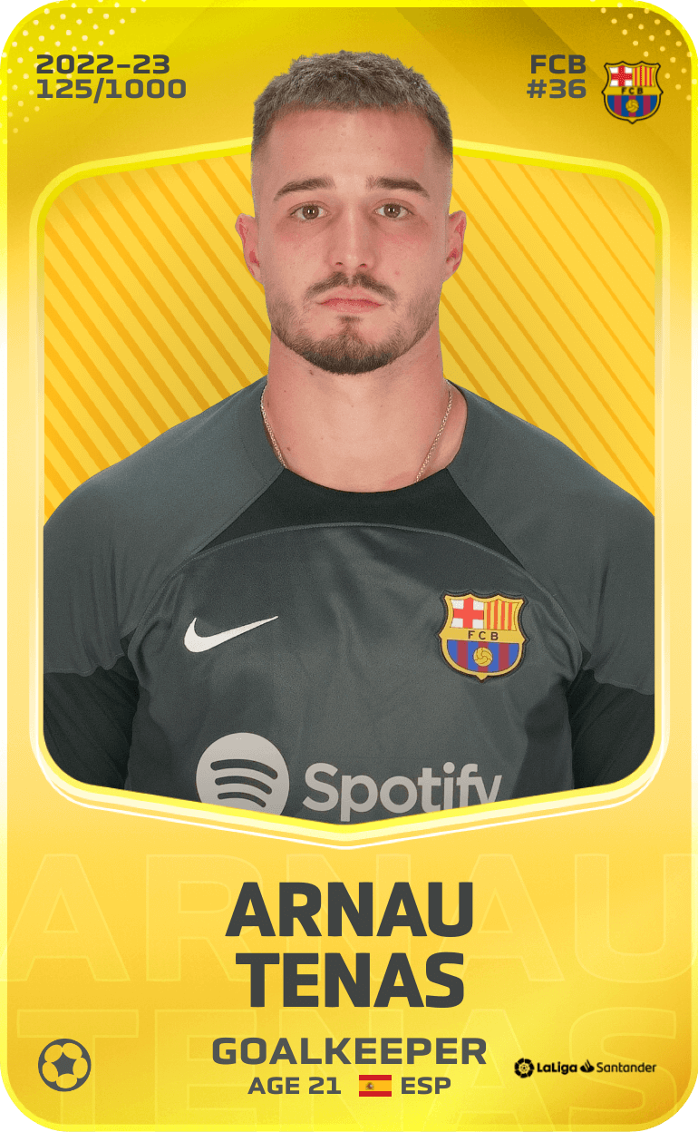 Arnau Tenas 2022-23 • Limited 125/1000