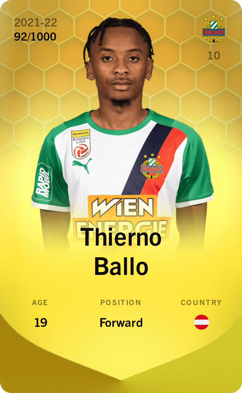 Thierno Ballo 2021-22 • Limited 92/1000