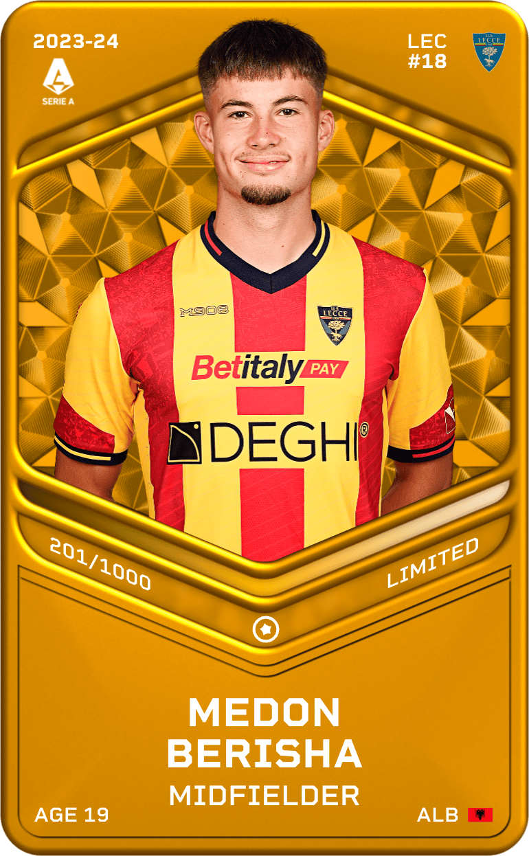 Medon Berisha 2023-24 • Limited 201/1000