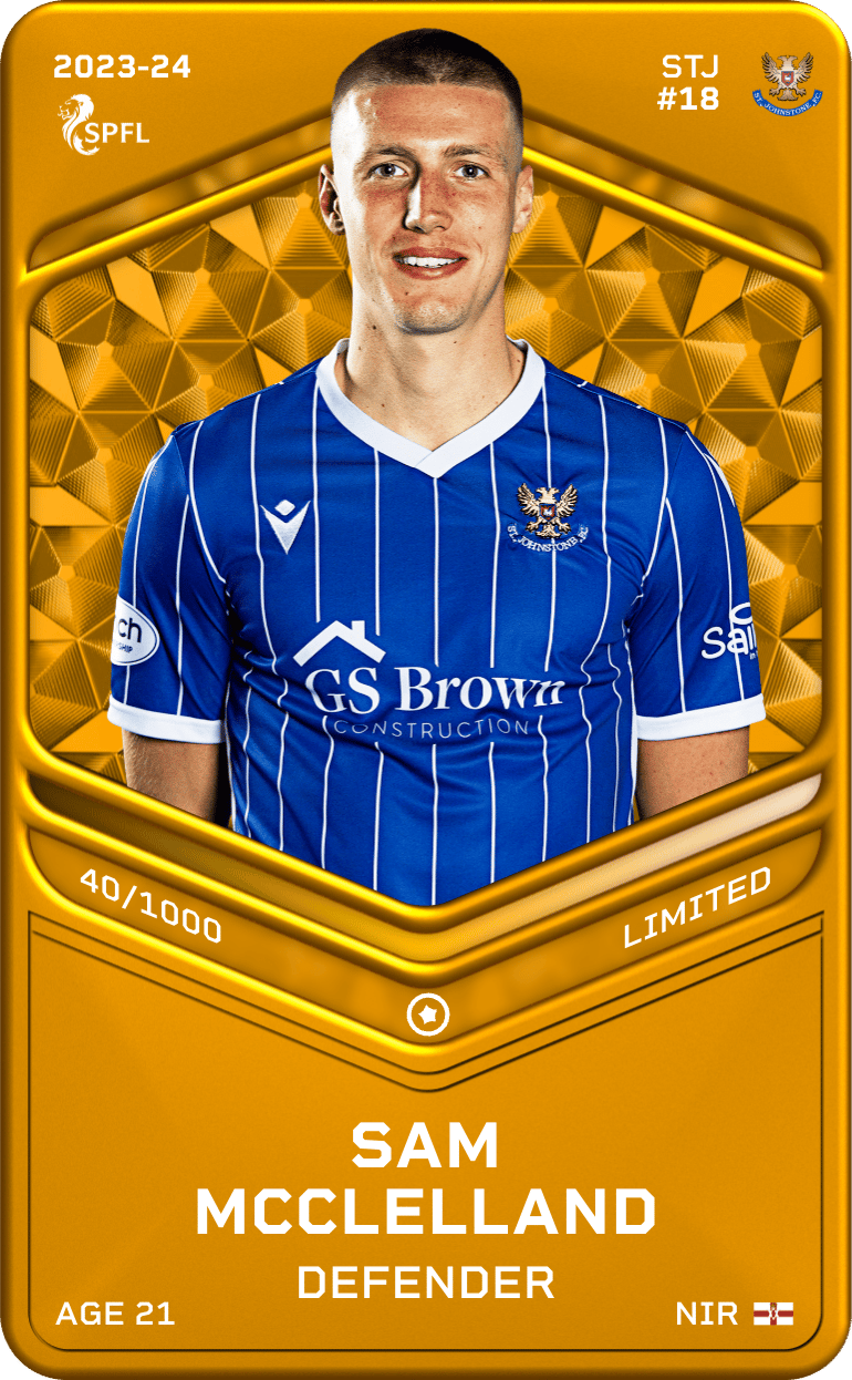 Sam McClelland 2023-24 • Limited 40/1000