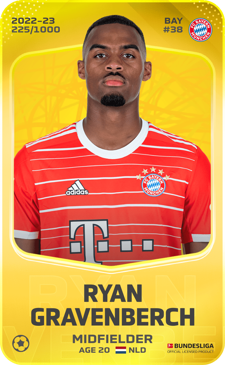 Ryan Gravenberch 2022-23 • Limited 225/1000