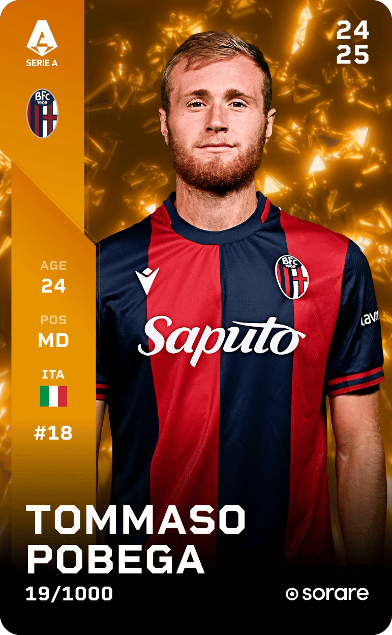 Tommaso Pobega 2024-25 • Limited 19/1000