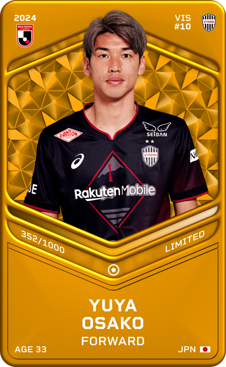 Yuya Osako 2024-25 • Limited 352/1000