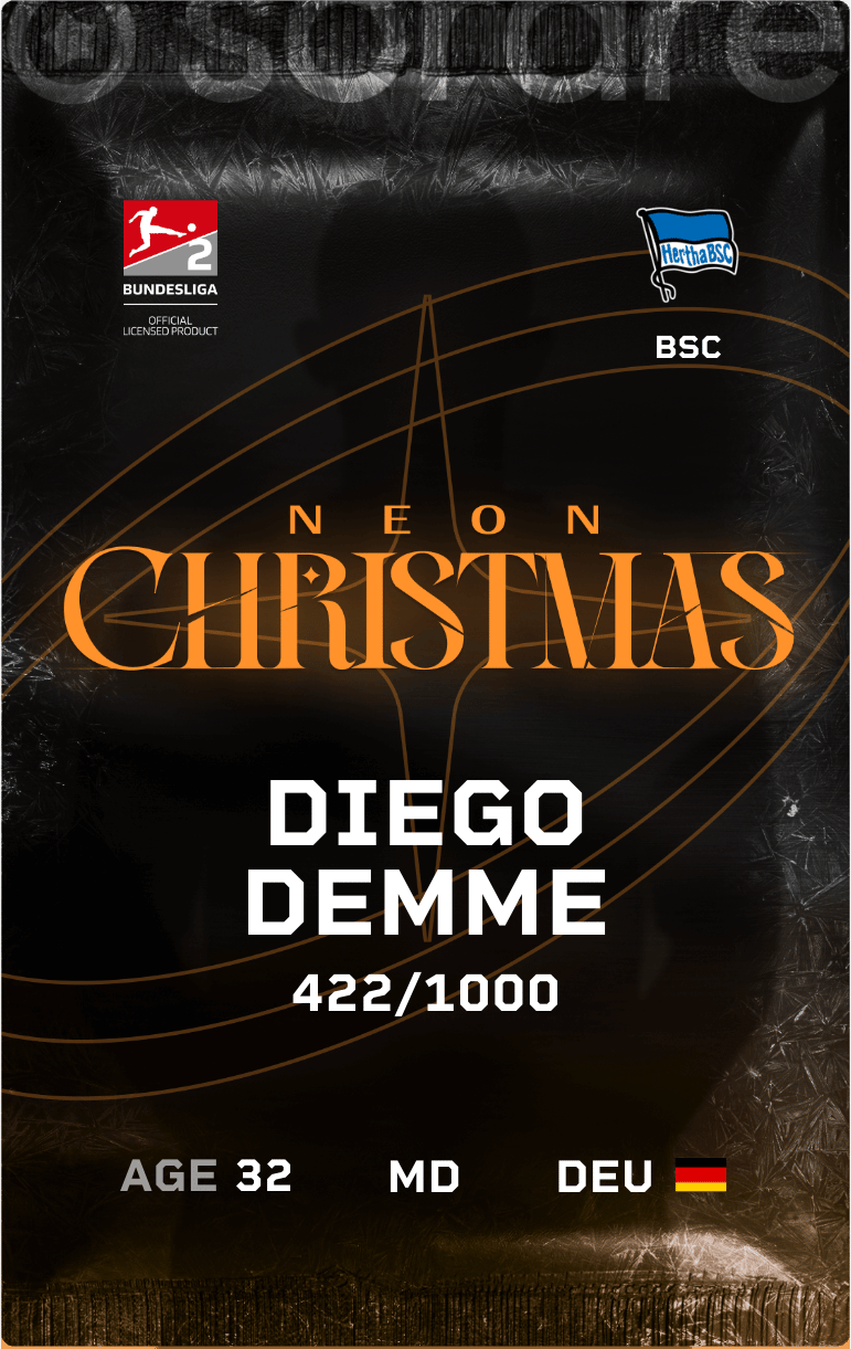 Diego Demme 2024-25 • Limited 422/1000
