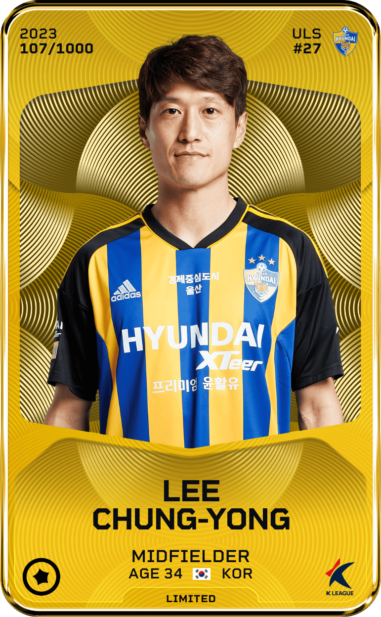 Lee Chung-Yong 2023-24 • Limited 107/1000