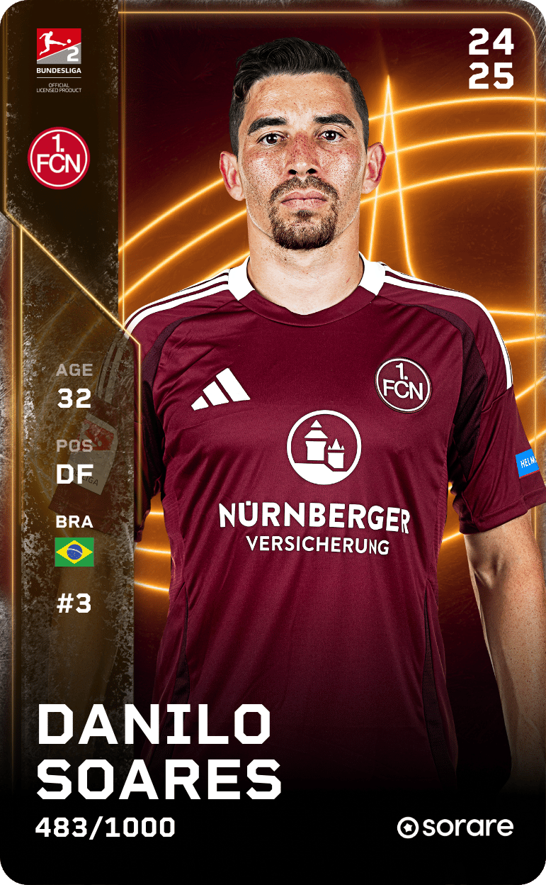 Danilo Soares 2024-25 • Limited 483/1000