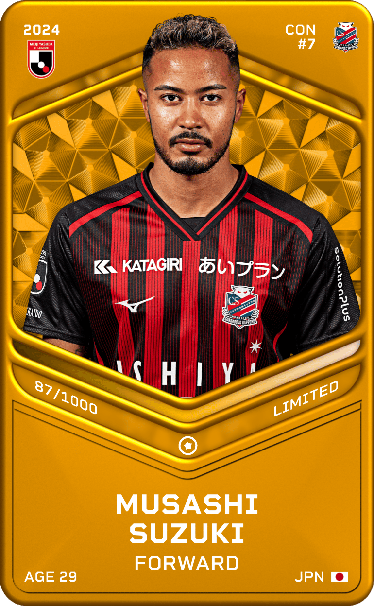 Musashi Suzuki 2024-25 • Limited 87/1000