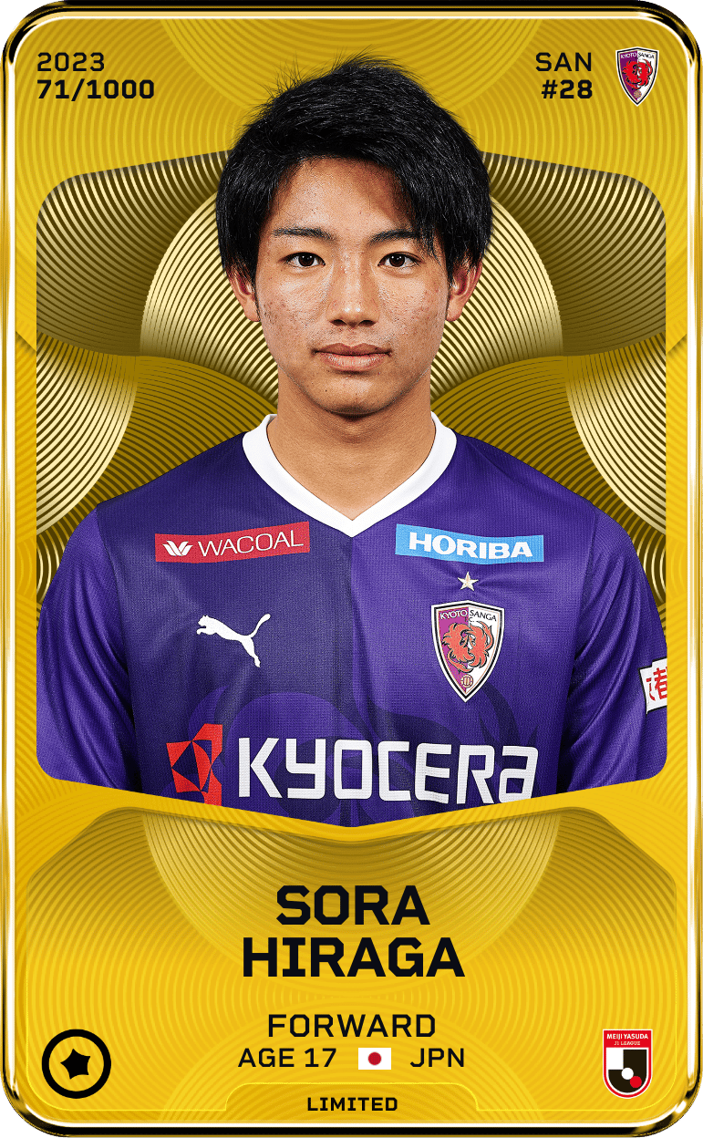 Sora Hiraga 2023-24 • Limited 71/1000